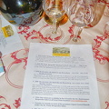 List of Dr. Pauly Bergweiler wines that we tasted
